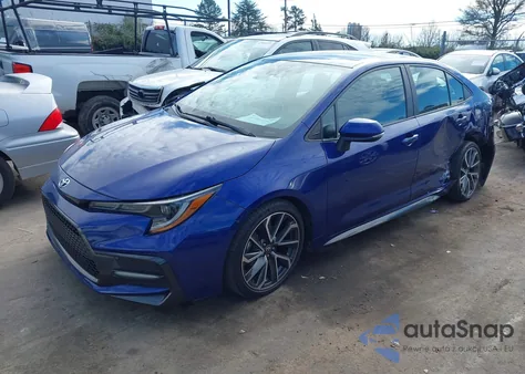 2021 Toyota Corolla Se z USA, uszkodzony, nr VIN 5YFS4MCE2MP065097